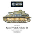 Bolt Action Panzer IV Ausf. F1/G/H medium tank (plastic)