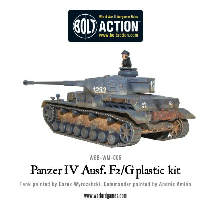 Bolt Action Panzer IV Ausf. F1/G/H medium tank (plastic)