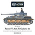 Bolt Action Panzer IV Ausf. F1/G/H medium tank (plastic)