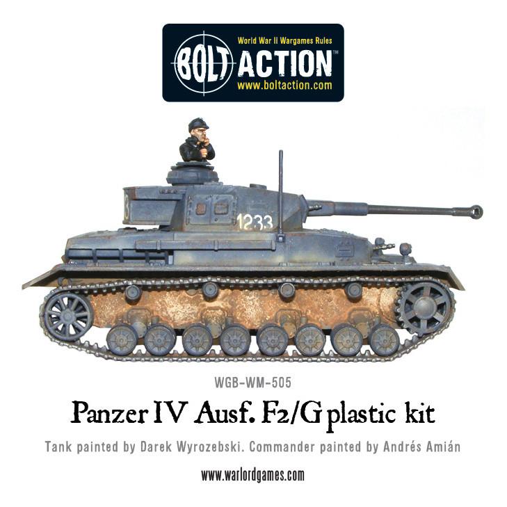 Bolt Action Panzer IV Ausf. F1/G/H medium tank (plastic)
