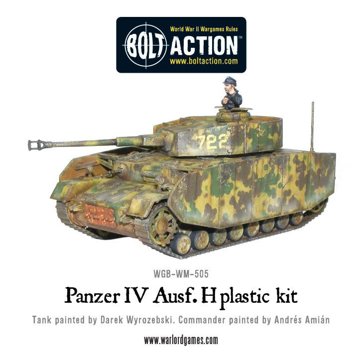 Bolt Action Panzer IV Ausf. F1/G/H medium tank (plastic)