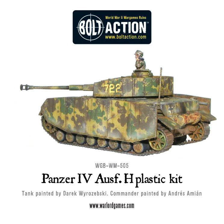 Bolt Action Panzer IV Ausf. F1/G/H medium tank (plastic)