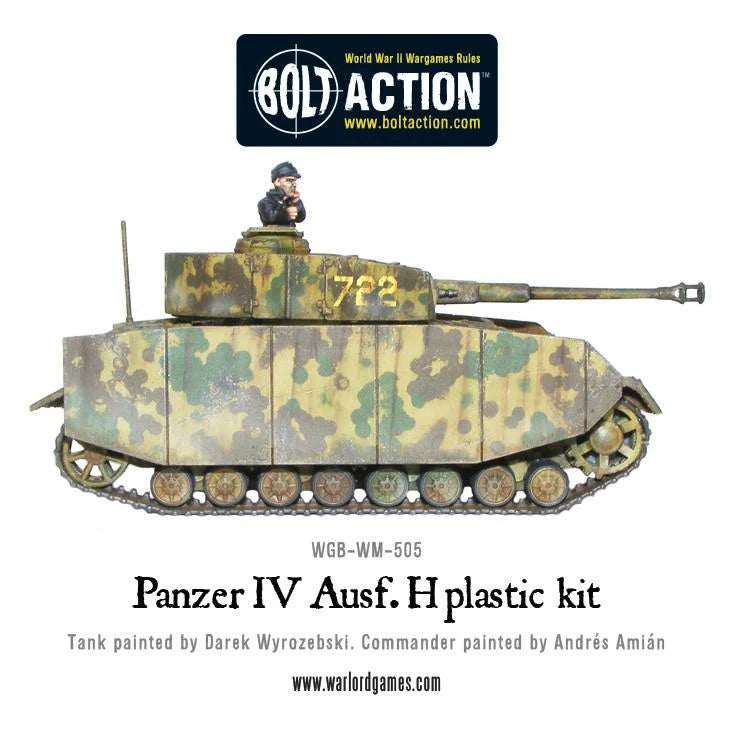 Bolt Action Panzer IV Ausf. F1/G/H medium tank (plastic)