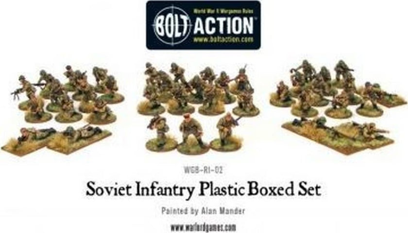 Soviet Infantry Plastic Box Set