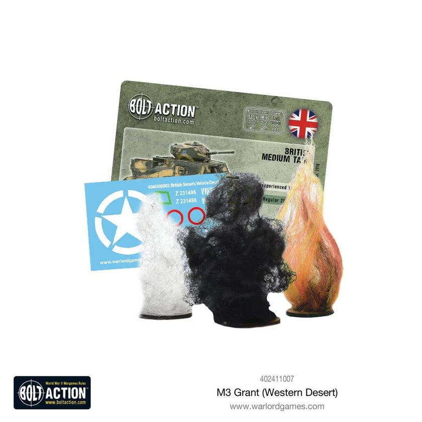 Bolt Action - M3 Grant Medium Tank (2nd Edition Resin Kit)