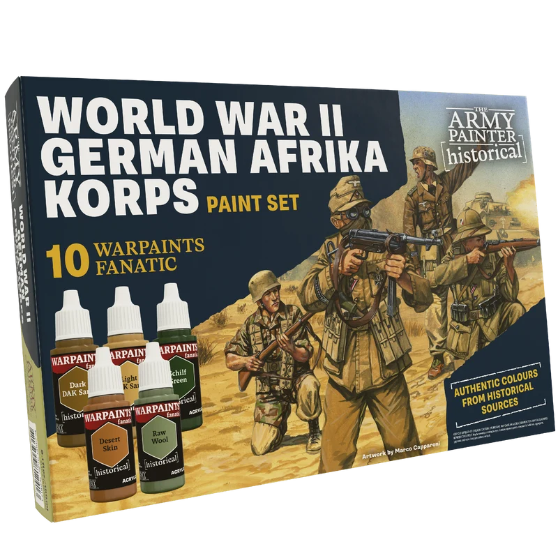 Warpaints Fanatic: World War II German Afrika Korps Paint Set
