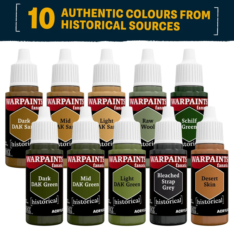 Warpaints Fanatic: World War II German Afrika Korps Paint Set