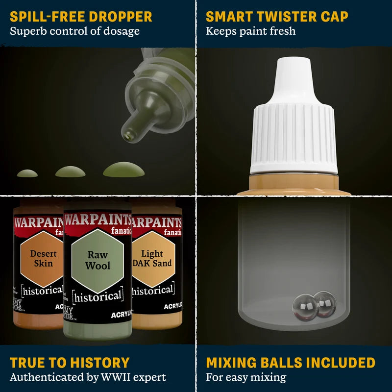 Warpaints Fanatic: World War II German Afrika Korps Paint Set