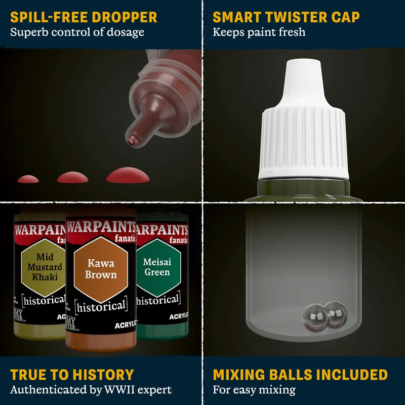 Warpaints Fanatic: World War II Imperial Japanese Paint Set