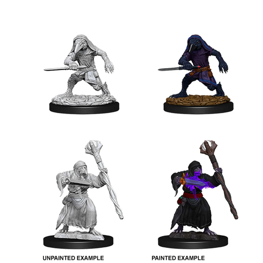 D&D Nolzur's Marvelous Unpainted Miniatures: Kenku Adventurers