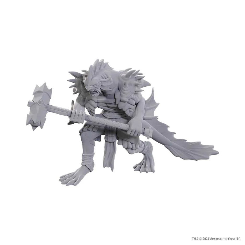 D&D Nolzur's Marvelous Unpainted Miniatures: Sahuagin Coral Smasher