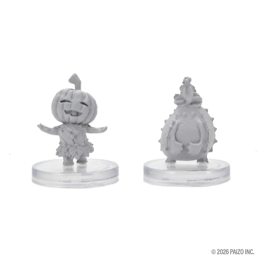 Pathfinder Battles Deep Cuts Unpainted Miniatures: Gourd Leshy and Cactus Leshy