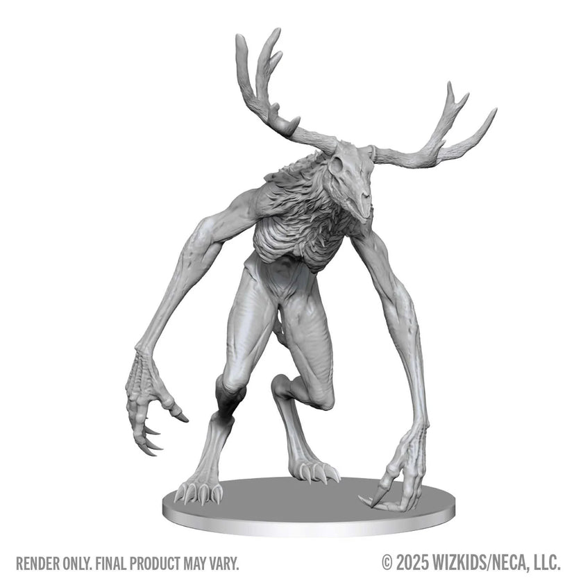 WizKids Deep Cuts Unpainted Miniatures: Wendigo