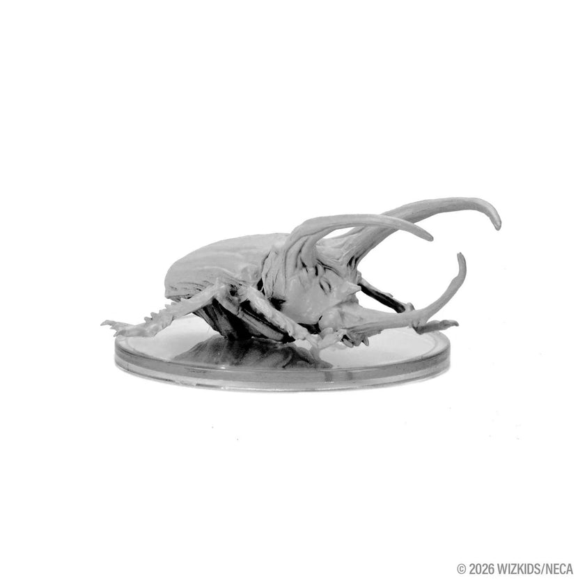 D&D WizKids Deep Cuts Unpainted Miniatures: Giant Rhinoceros Beetle