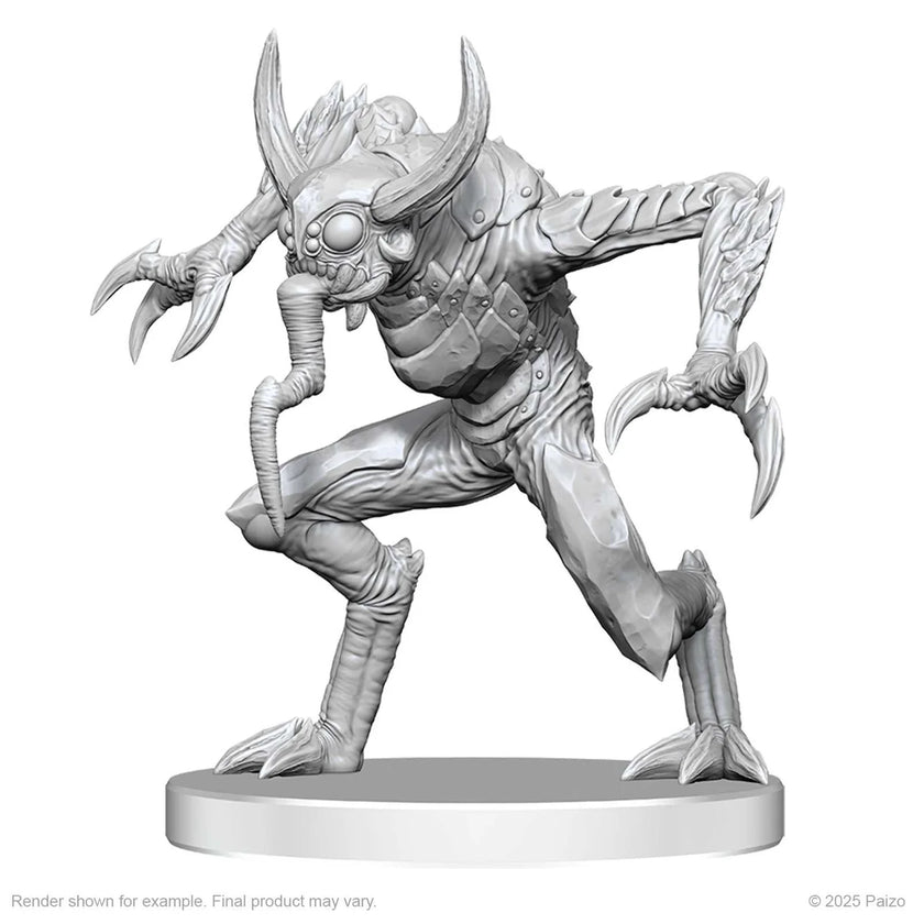 Pathfinder Battles Deep Cuts Unpainted Miniatures: Vloriak (Despoiler Demon) & Demonologist