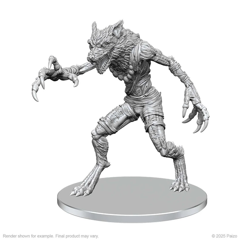 Pathfinder Deep Cuts Unpainted Miniatures: Meladaemon (Famine Daemon)