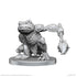 Pathfinder Deep Cuts Unpainted Miniatures: Boggard Scout & Castoroides
