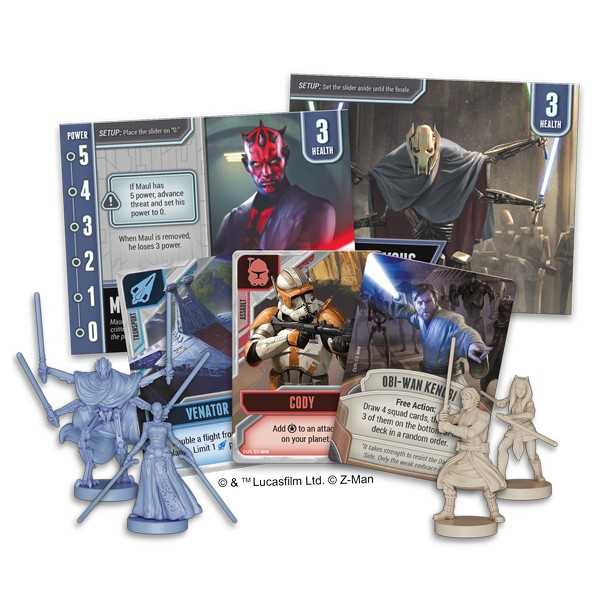 Star Wars: The Clone Wars - Pandemic Style Game