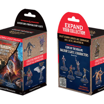 D&D Icons of the Realms: Adventures from Baldur's Gate - Booster Brick/Box