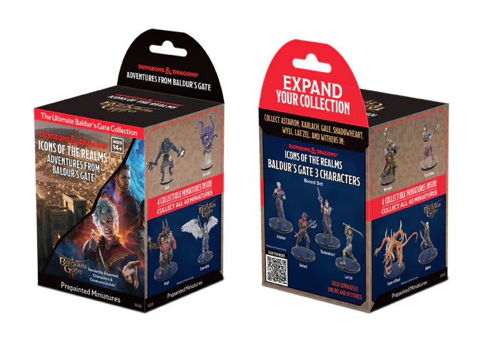 D&D Icons of the Realms: Adventures from Baldur's Gate - Booster Brick/Box