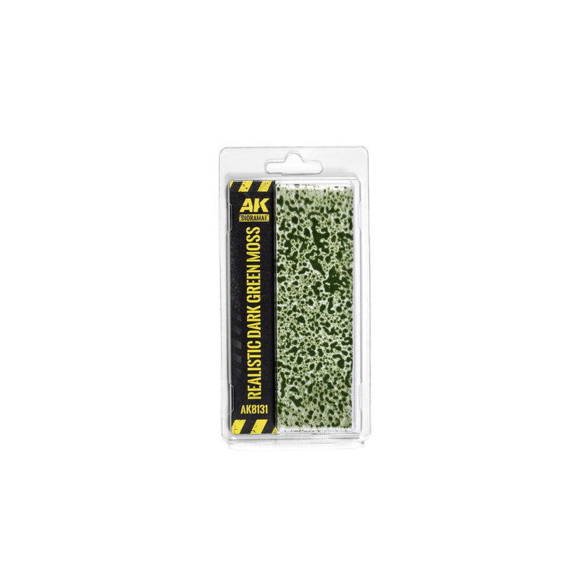 AK Diorama: Realistic Dark Green Moss