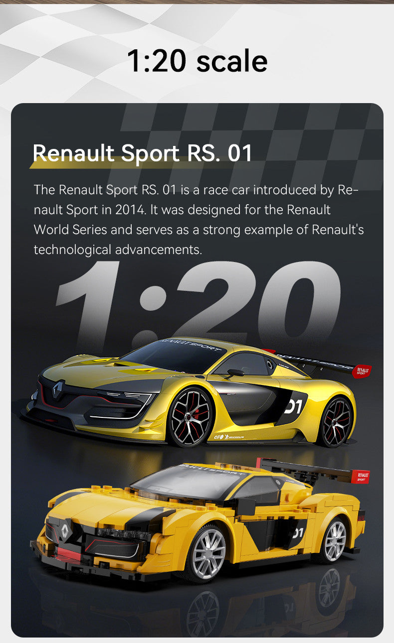 CaDA 1/20 Renault Sport RS.01 - 294 pcs