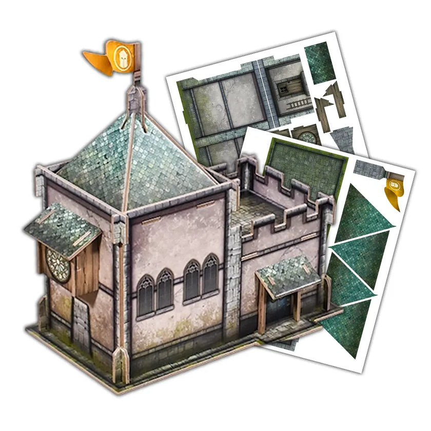 Battlefields Terrain Crate Fantasy Battlefield Pack | 28-32mm Scale Terrain