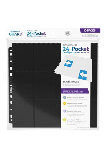 Ultimate Guard 24-Pocket QuadRow Pages Side-Loading (10)