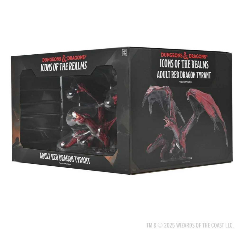 D&D Icons of the Realms: Adult Red Dragon Tyrant