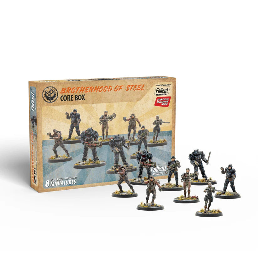 Fallout: Miniatures - Brotherhood of Steel Core Set