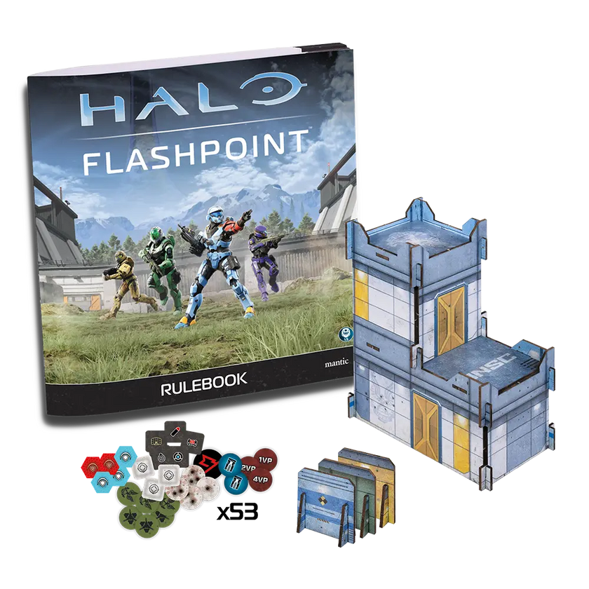 Halo: Flashpoint Rulebook Pack and Spartan Update Cards (v1.5)