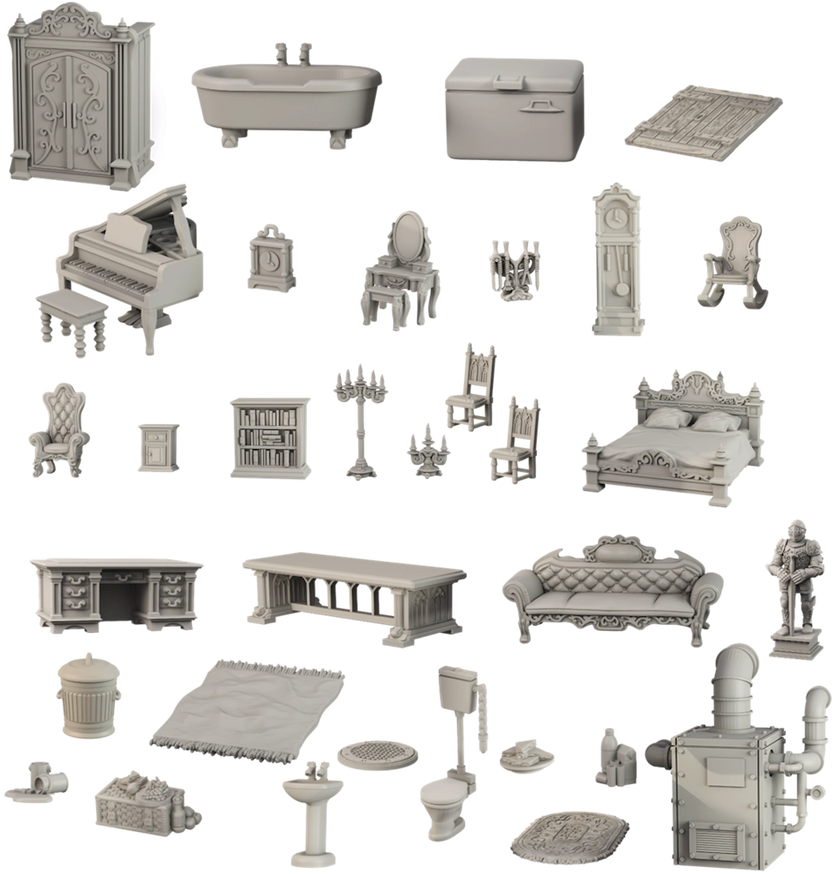 Terrain Crate Fantasy Terrain: Gothic Mansion/Manor