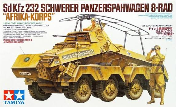 Tamiya 1/35 Sd.Kfz.232 Africa Corps