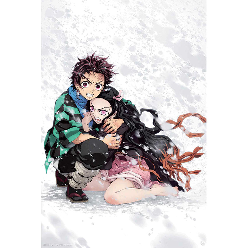 Demon Slayer Tanjiro & Nezuko Snow 61 x 91.5cm Maxi Poster no.3