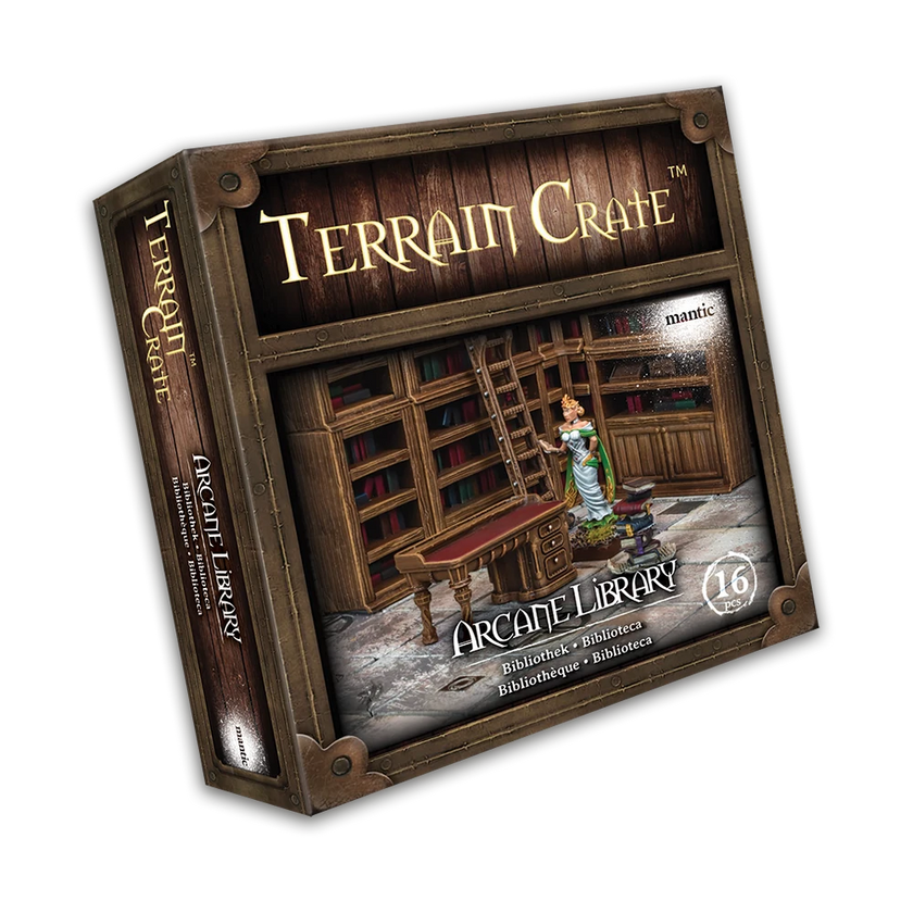 Terrain Crate Fantasy Miniatures: Arcane Library