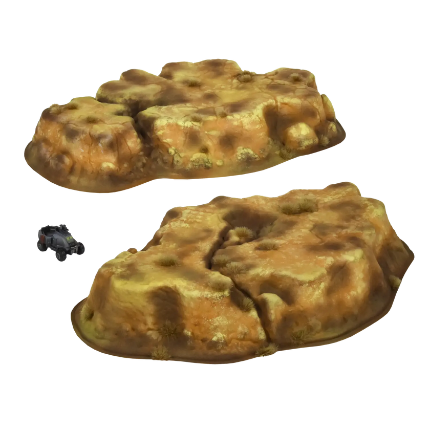 Battlefields Terrain Crate Highland Hills | 10-32mm Scale Terrain