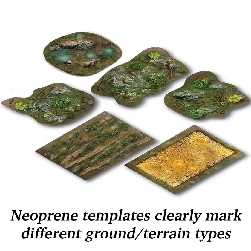Battlefields Terrain Crate Fantasy Battlefield Pack | 28-32mm Scale Terrain
