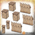 TTCombat - Savage Domain:  Palisade Walls