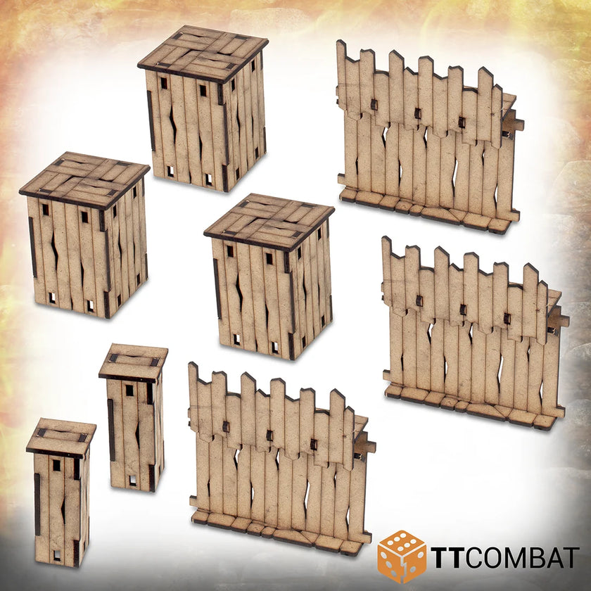 TTCombat - Savage Domain:  Palisade Walls