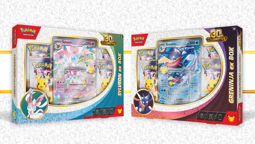 Pokémon TCG: 30th Celebration Pokémon ex Box