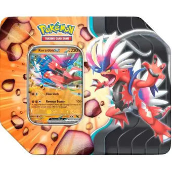 Pokemon Slashing Legends Ex Tin