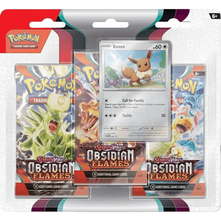 Obsidian Flames 3 Pack Blisters
