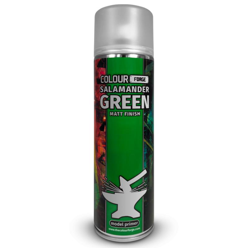 Colour Forge Salamander Green Matt Finish Spray Paint (500ml)
