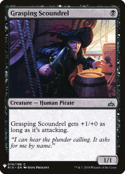 RIX-74-graspingscoundrel