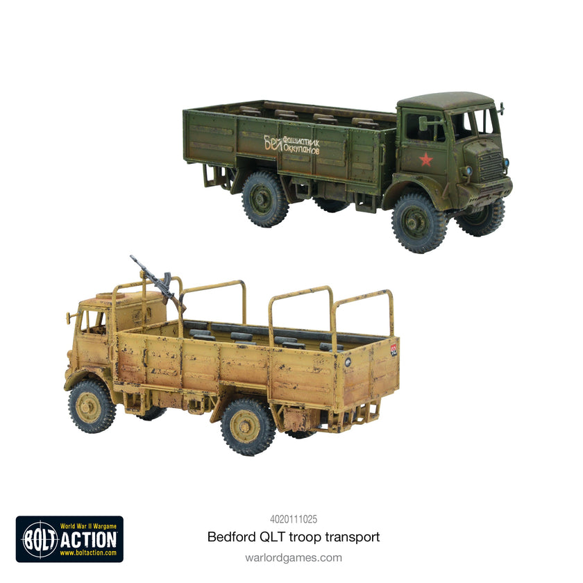 Bolt Action - Bedford QLT Troop Transport