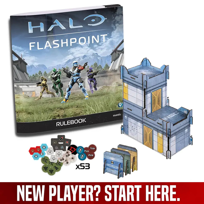 Halo: Flashpoint Rulebook Pack and Spartan Update Cards (v1.5)