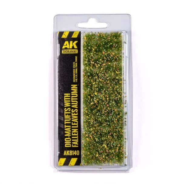 AK Diorama: Dio-Mat Tufts With Fallen Leaves Autumn