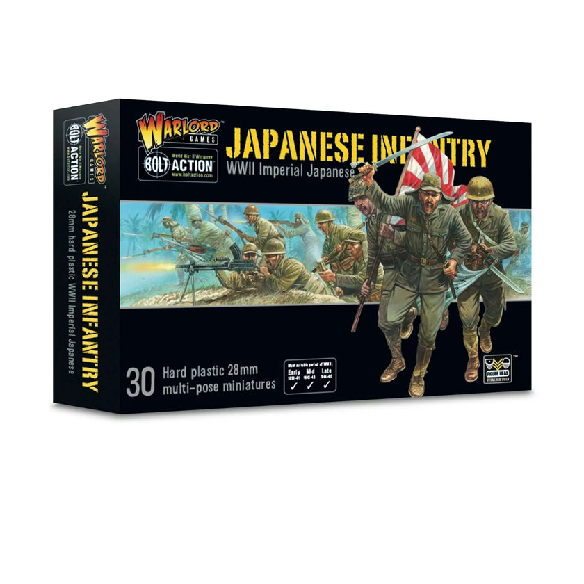 Warlord Games Bolt Action 1:56 Scale WWII Imperial Japanese Infantry