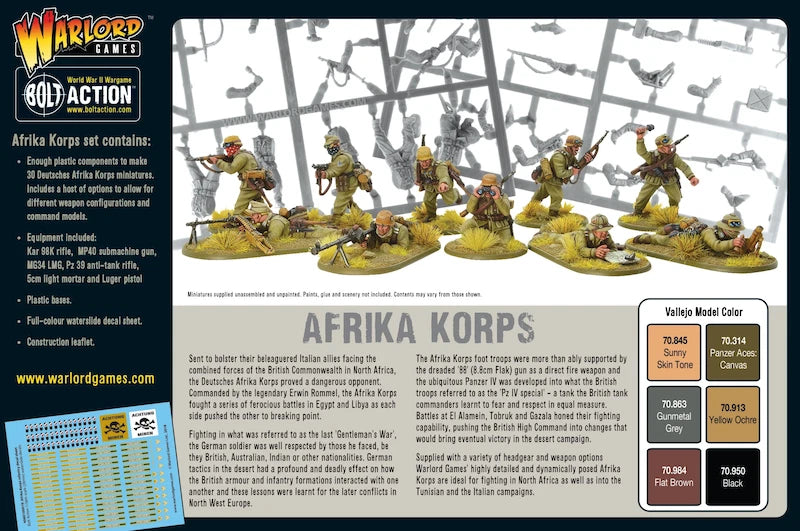 Bolt Action Afrika Korps
