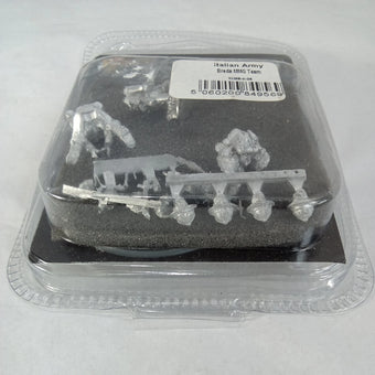 Bolt Action Italian Army Breda MMG team Blister Pack